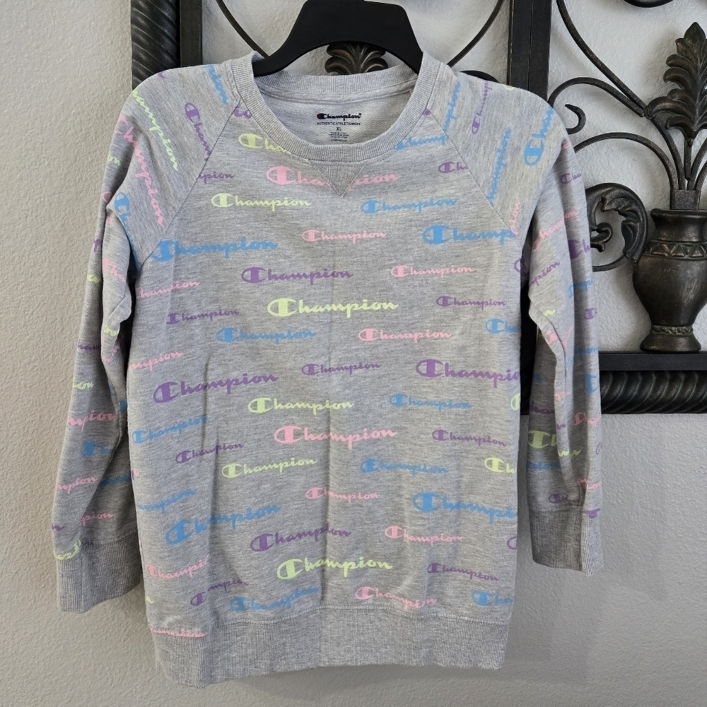 Champion Pastel Logo Sweatshirt